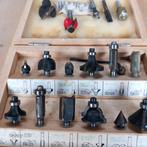 Frezen Set in Kistje, Doe-het-zelf en Verbouw, Gereedschap | Machine-onderdelen en Toebehoren, Ophalen of Verzenden