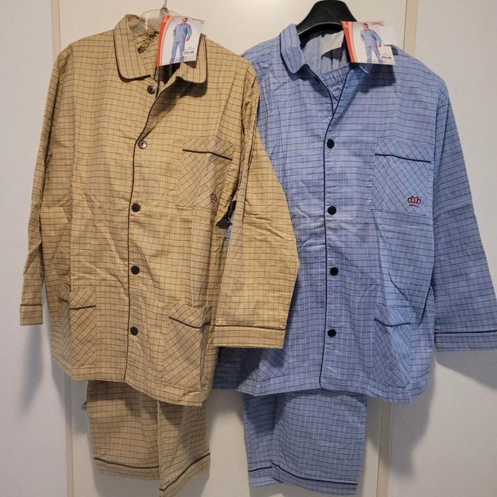 Flanellen heren pyjama Eskimo div. maten (nieuw), Kleding | Heren, Pyjama's, Nieuw, Overige maten, Ophalen of Verzenden