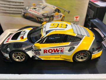 1/18 Spark Winner Spa 24h Rowe racing Porsche 911 GT3 beschikbaar voor biedingen