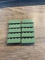 10x lego basis blokjes 1x4 zand groen (1), Nieuw, Ophalen of Verzenden, Lego, Losse stenen
