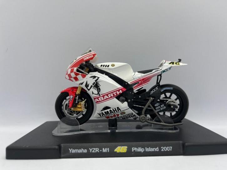 59740: Yamaha YZR-M1 - Valentino Rossi - Philip Island 2007, Hobby en Vrije tijd, Modelauto's | 1:18, Nieuw, Motor, Overige merken