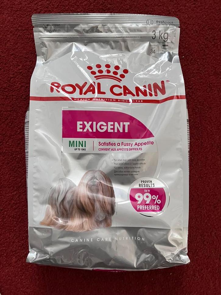 Royal Canin Exigent 3x mini 3 kg, Dieren en Toebehoren, Dierenvoeding, Hond, Ophalen of Verzenden