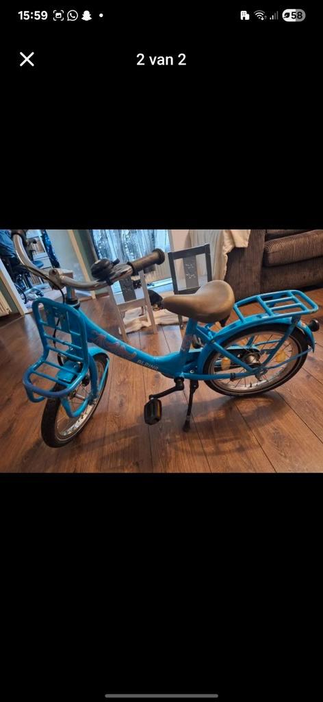 Leuke 16 inch kinderfiets, Fietsen en Brommers, Fietsen | Kinderfietsjes, Gebruikt, Ophalen