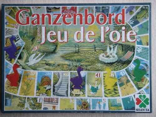 LEUK: REUZE Ganzenbord XXL met Grote Houten speelstukken!!!, Hobby en Vrije tijd, Gezelschapsspellen | Bordspellen, Gebruikt, Een of twee spelers