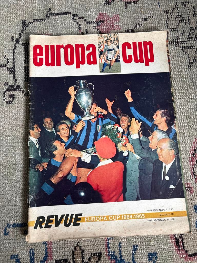 Europacup Revue 1964-1965, Verzamelen, Tijdschriften, Kranten en Knipsels, Ophalen of Verzenden, 1960 tot 1980, Nederland, Tijdschrift