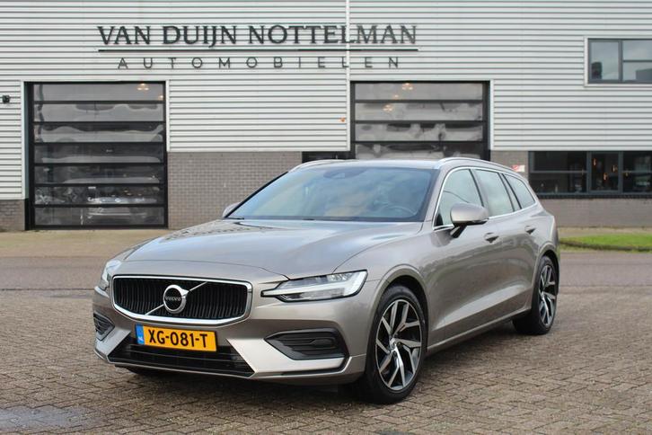Volvo V60 2.0 T5 Momentum / Carplay / Leer / Trekhaak / N.A., Auto's, Volvo, Bedrijf, Te koop, V60, ABS, Adaptive Cruise Control