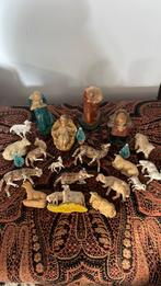 Kerstschaapjes met oude beeldjes, Diversen, Ophalen of Verzenden