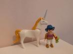 Playmobil eenhoorn met de prins, Ophalen of Verzenden, Zo goed als nieuw