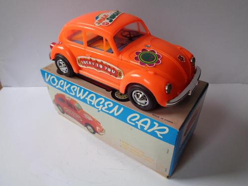 Oude Volkswagen Kever PF-133 met doos.  China, jr'70/80s, Verzamelen, Speelgoed, Zo goed als nieuw, Ophalen of Verzenden