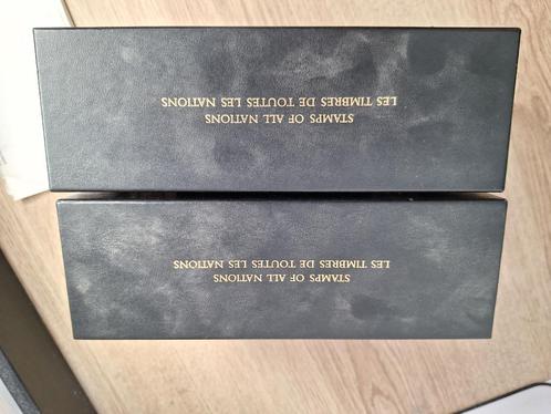 2 sets Franklin Mint postzegels – 80's – uit tientalle land, Postzegels en Munten, Postzegels | Volle albums en Verzamelingen
