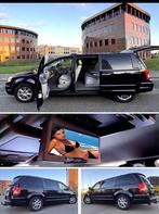 Luxe Grand Town Country 4.0i Stow & Go 7p. Leer Tv Inr Mog, Grand Voyager, Zwart, Leder, Grijs