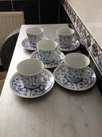 Jager Eisenberg | Blau Saks | Vintage | 5 kop en schotels, Ophalen of Verzenden