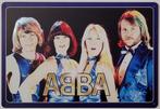 Abba blauwe kleding reclamebord van metaal wandbord deco, Verzamelen, Muziek, Artiesten en Beroemdheden, Info@deconoord.nl, Deco Noord