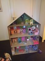 Barbiehuis, Kinderen en Baby's, Speelgoed | Poppenhuizen, Ophalen, Gebruikt, Toebehoren