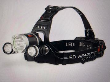 Oplaadbare hoofdlamp 500 lumen beschikbaar voor biedingen