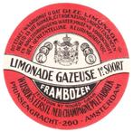 Oud limonade etiket Amsterdam, Ophalen of Verzenden, Gebruikt, Overige typen