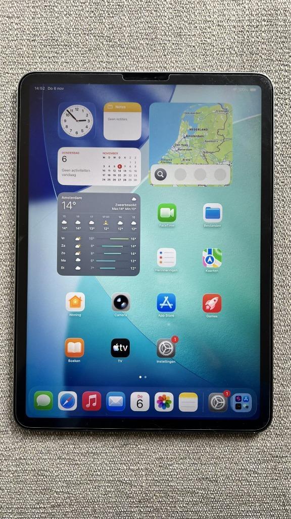 Ipad Pro 11 inch 2de generatie beschadigde scherm, Computers en Software, Apple iPads, Gebruikt, Apple iPad Pro, Wi-Fi, 11 inch