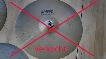 Hihat, Paiste 602, 14 inch set; Vintage, gebruikt maar goed. beschikbaar voor biedingen