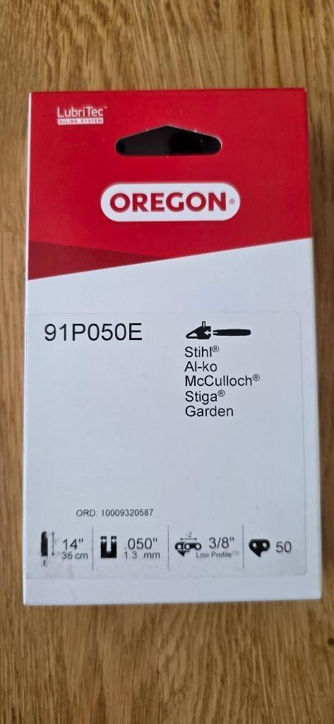 Kettingzaag kettingen - Oregon 91P050E, Tuin en Terras, Hand-tuingereedschap, Nieuw, Overige soorten, Ophalen of Verzenden