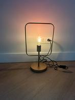 Moderne tafellamp met Calex smart filamentlamp – goudkleurig, Ophalen of Verzenden, Zo goed als nieuw, Minder dan 50 cm