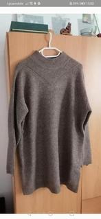 GEBREIDE TRUI JURK-TAUPE BRUIN-42/44-NIEUW, Bruin, Maat 42/44 (L), Nieuw, Ophalen of Verzenden