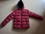 Jas met capuchon - bordeaux rood  - maat 146 - C&A, Gebruikt, C&A, Jongen of Meisje, Ophalen of Verzenden