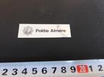 sticker Politie Gemeentepolitie Almere folie PMA490*, Ophalen, Zo goed als nieuw, Sticker