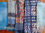 Pakket met 5 verschillende sjaals (1), Kleding | Dames, Mutsen, Sjaals en Handschoenen, Ophalen of Verzenden, Zo goed als nieuw