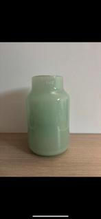 Groene vaas Dutz, Ophalen of Verzenden, Groen, Glas, Minder dan 50 cm