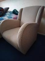 Vintage fauteuil, Gebruikt, Stof, Ophalen