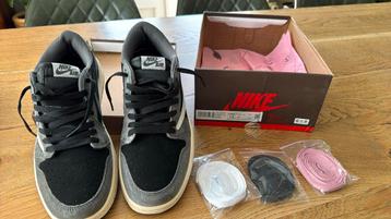 Nieuwe Nike Air Jordan 1 Low Travis Scott black/grey maat 46 beschikbaar voor biedingen