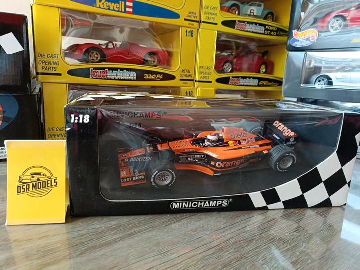 Verkocht Asiatech A22 Jos.Verstappen, Hobby en Vrije tijd, Modelauto's | 1:18, Nieuw, Auto, MiniChamps, Ophalen of Verzenden