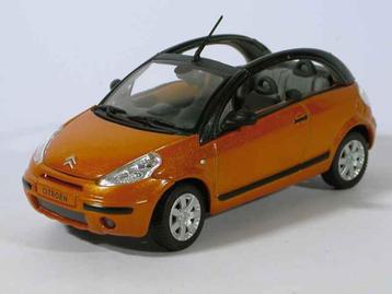 Citroen C3 Pluriel oranje Norev 1:43 beschikbaar voor biedingen