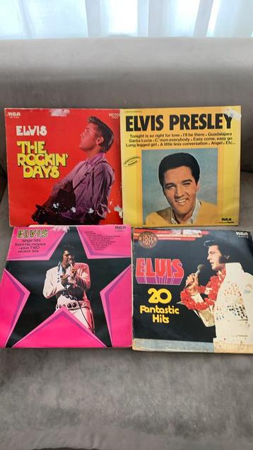 Vier Elvis LP 