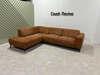 GRATIS LEVERING Z.G.A.N microleer hoekbank 275x210 Gereinigd, 250 tot 300 cm, Ophalen of Verzenden, Zo goed als nieuw, 150 cm of meer