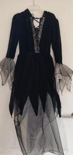 Deathly Dolores Halloween Kostuum - Maat 152, Ophalen of Verzenden, Zo goed als nieuw, 146 t/m 152, Meisje