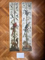 Decoratieve schilderingen met planten en dieren - 2 sets, Info@olphy.nl, Wandkunstkaarten.nl, Ophalen of Verzenden, Nieuw