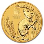 2020-P Australia 1/10 oz Gold Lunar Mouse BU (Series III), Goud, Ophalen of Verzenden
