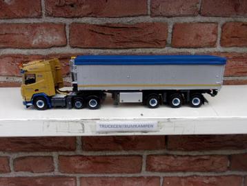 WSI  Daf  XF  SH  Rene  de  Bruijn  met  volume  kipper. beschikbaar voor biedingen
