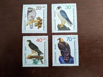 DUITSLAND BERLIN 1973; serie VOGELS beschikbaar voor biedingen