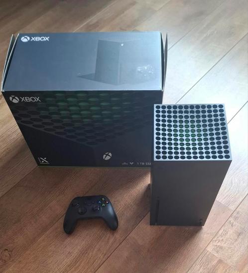 Xbox Series X 1TB met controller, Spelcomputers en Games, Spelcomputers | Xbox Series X en S, Zo goed als nieuw, Ophalen