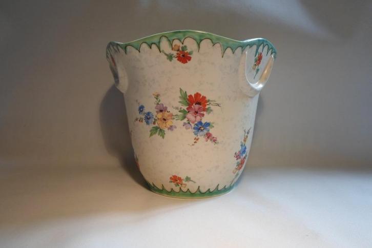 Grote Bloempot Gouda Fleurs Zuid Holland, Antiek en Kunst, Antiek | Keramiek en Aardewerk, Ophalen of Verzenden