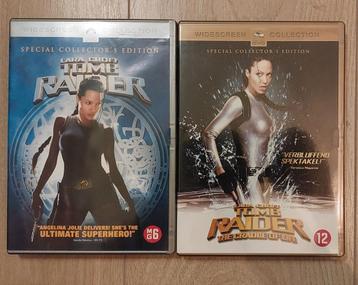 2x DVD - Tomb Raider 1 & 2 - Lara Croft beschikbaar voor biedingen