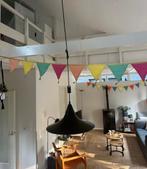 Vintage heksenhoed-lamp, Ophalen of Verzenden, Zo goed als nieuw, Metaal, Minder dan 50 cm