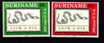 TSS Kavel 260027 Suriname republiek 200 jr VS PF  minr 736-7, Postzegels en Munten, Postzegels | Suriname, Ophalen, Postfris