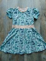 Stenzo jurk groen giraffen jurkje maat 104, Stenzo Textiles, Meisje, Ophalen of Verzenden, Zo goed als nieuw