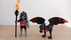 playmobil ridder met draak setnr 4790, Ophalen of Verzenden, Zo goed als nieuw, Complete set