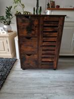 Mooie bruine kast met 3 lades 60 cm x 30 cm x 80 cm, Huis en Inrichting, Kasten | Wandmeubels, Ophalen, Nieuw, Minder dan 150 cm