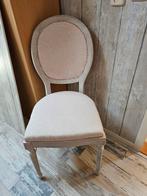 Stoel, brocante, hout, roze, oud., Ophalen, Gebruikt, Rond, Minder dan 100 cm