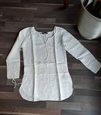 Scapa linnen blouse/tuniek, 38, Kleding | Dames, Blouses en Tunieken, Maat 38/40 (M), Scapa, Wit, Ophalen of Verzenden
